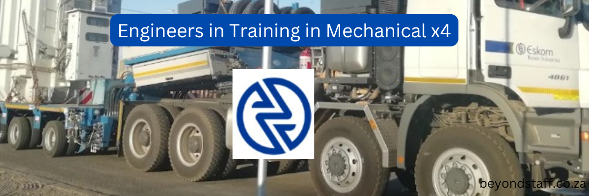 Eskom Engineers in Training in Mechanical x4